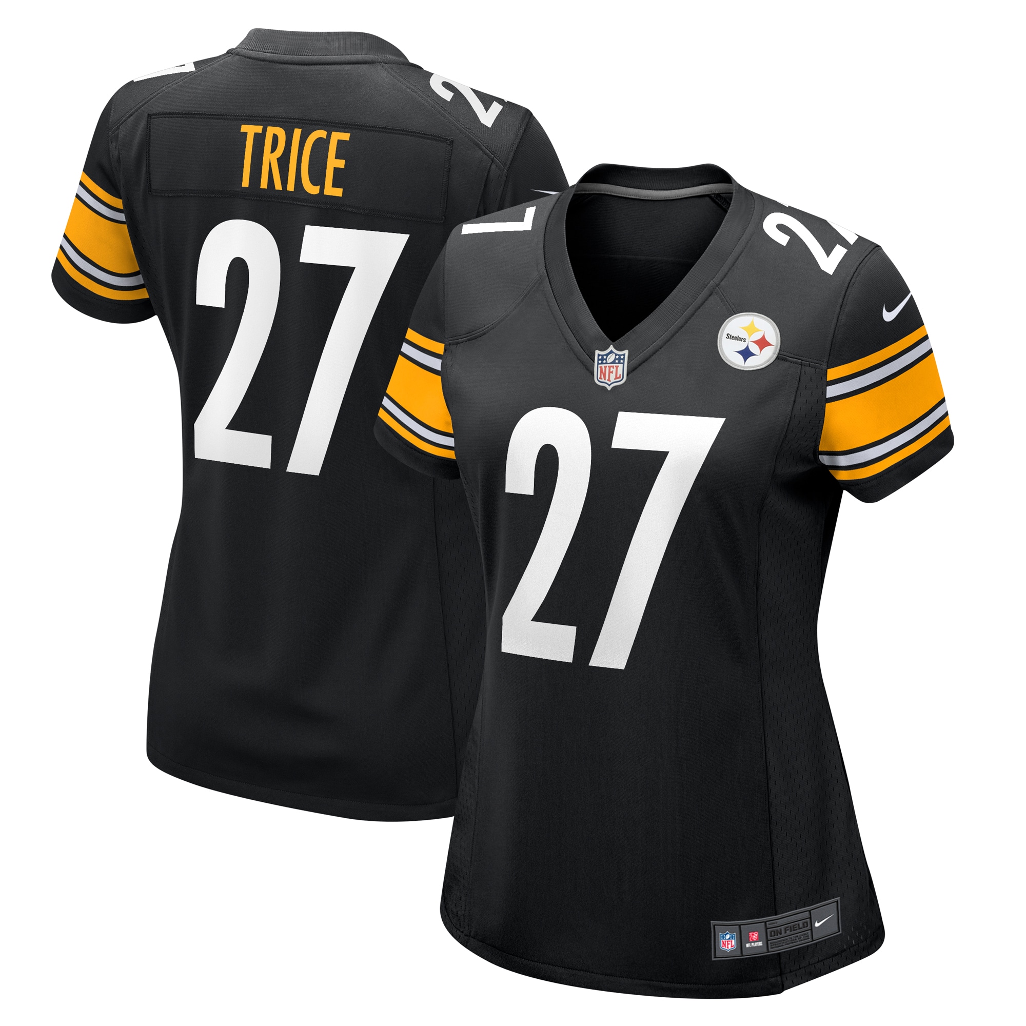 Cory Trice Pittsburgh Steelers Women's Game Jersey – Black