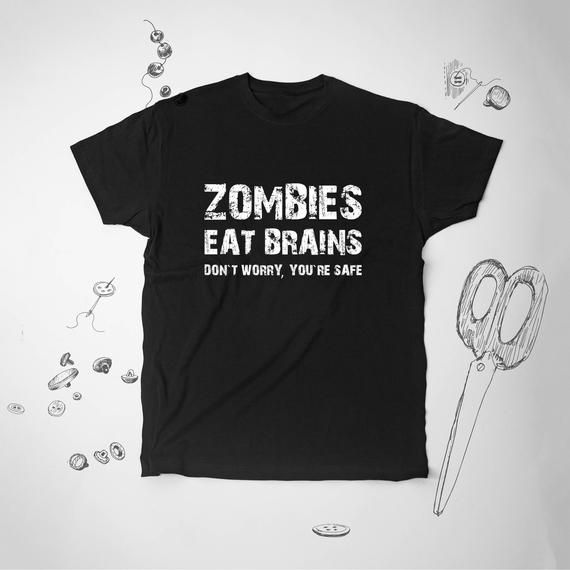 Zombie Shirt Mens Funny Tshirt Graphic Tee Sarcasm Shirt Zombie Tshirt Funny Sayings Shirt Women Tshirt Tee For Adults Mens Tshirt 104