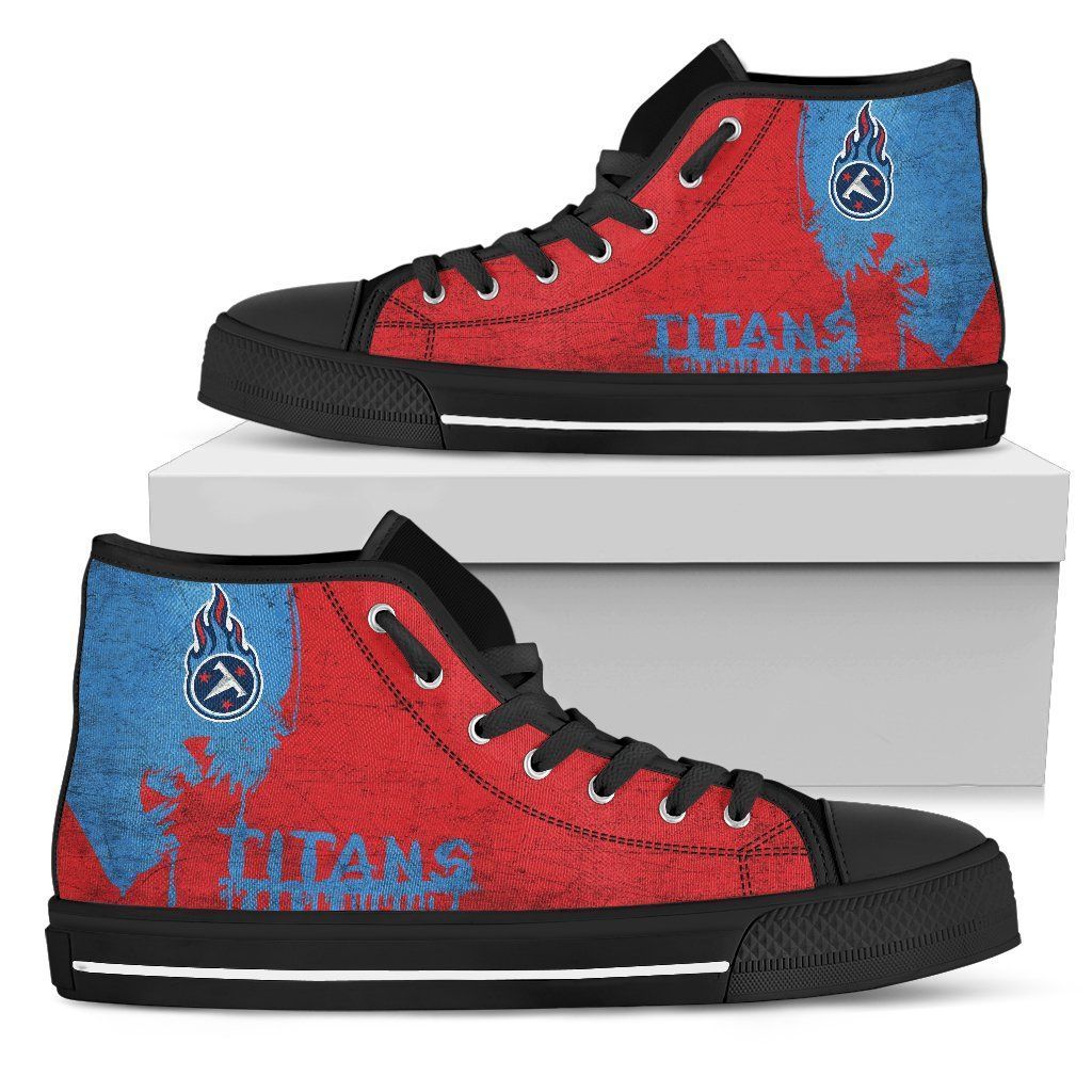 Alien Movie Style Tennessee Titans High Top Shoes