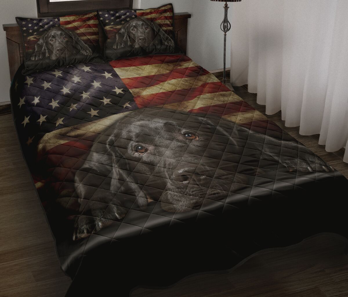 American Labrador Retriever Labrador Retriever Quilt Set 0622