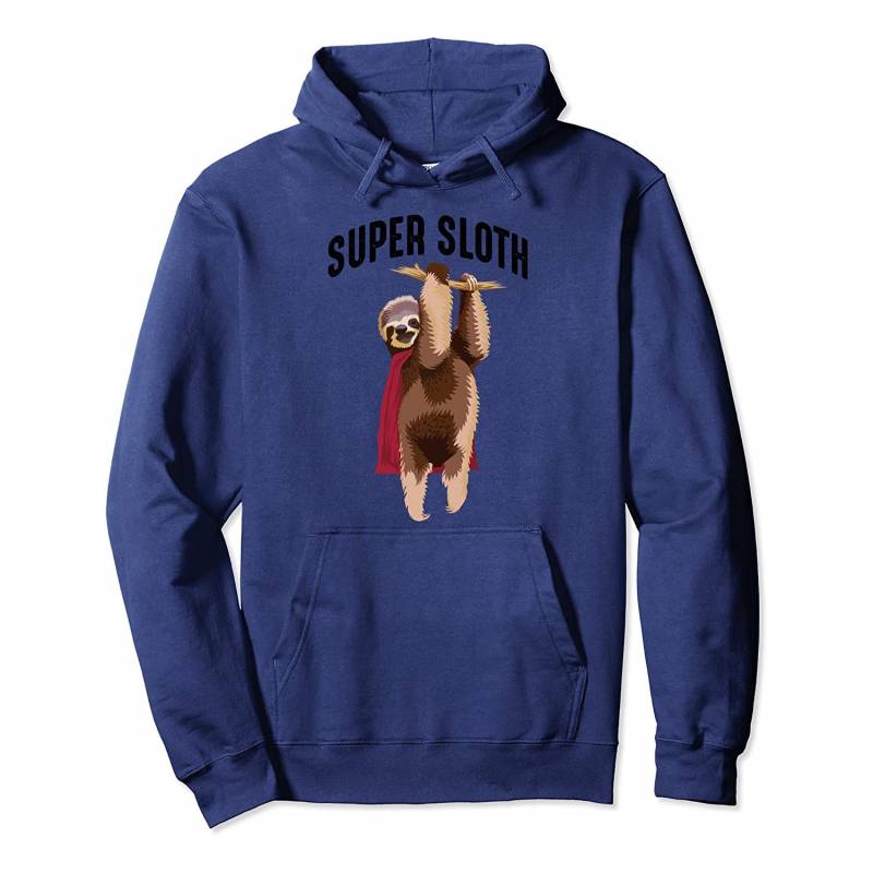 Super Sloth | Animal Heroic Character Lazy Sloths Gift Pullover Hoodie, T-Shirt, Sweatshirt