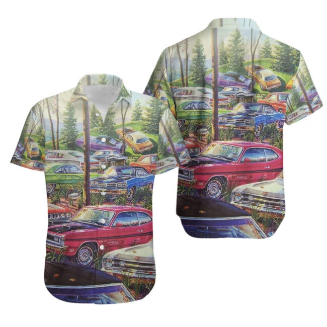 Vintage Car Hawaii Shirt Unisex Adult Ha65561