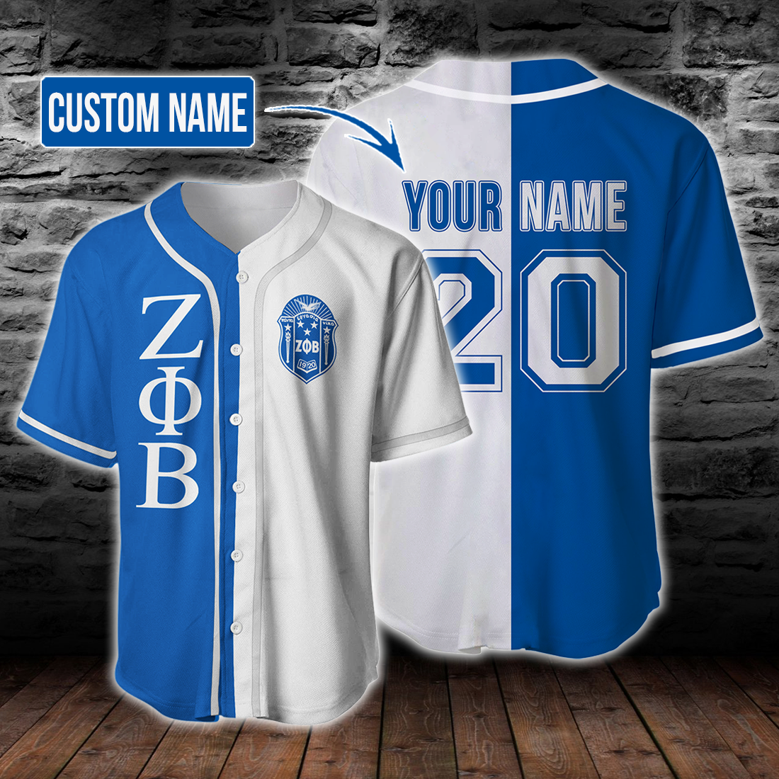 Zeta Phi Beta Baseball Jersey Shirt