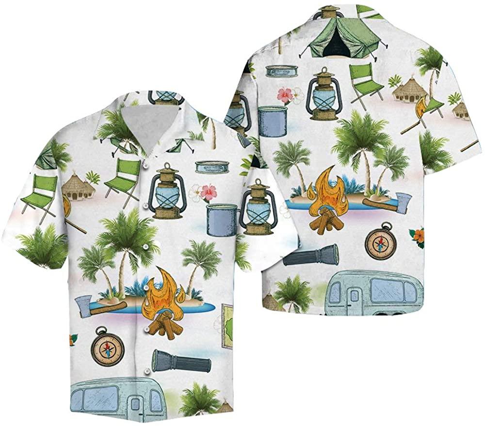 Camping Lover Hawaii Shirt For Men Women Adult Ha100867