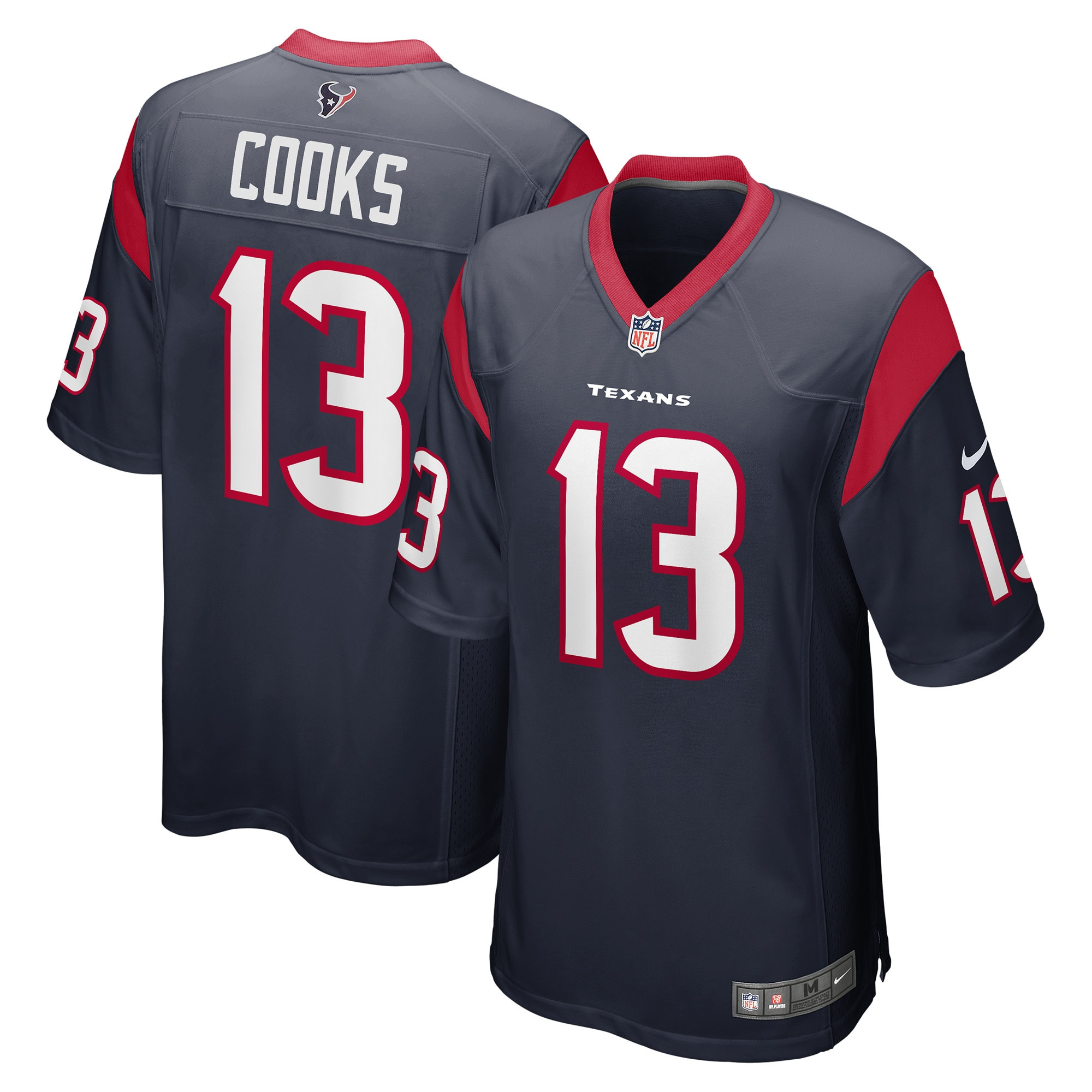 Brandin Cooks Houston Texans Game Jersey – Navy NFL