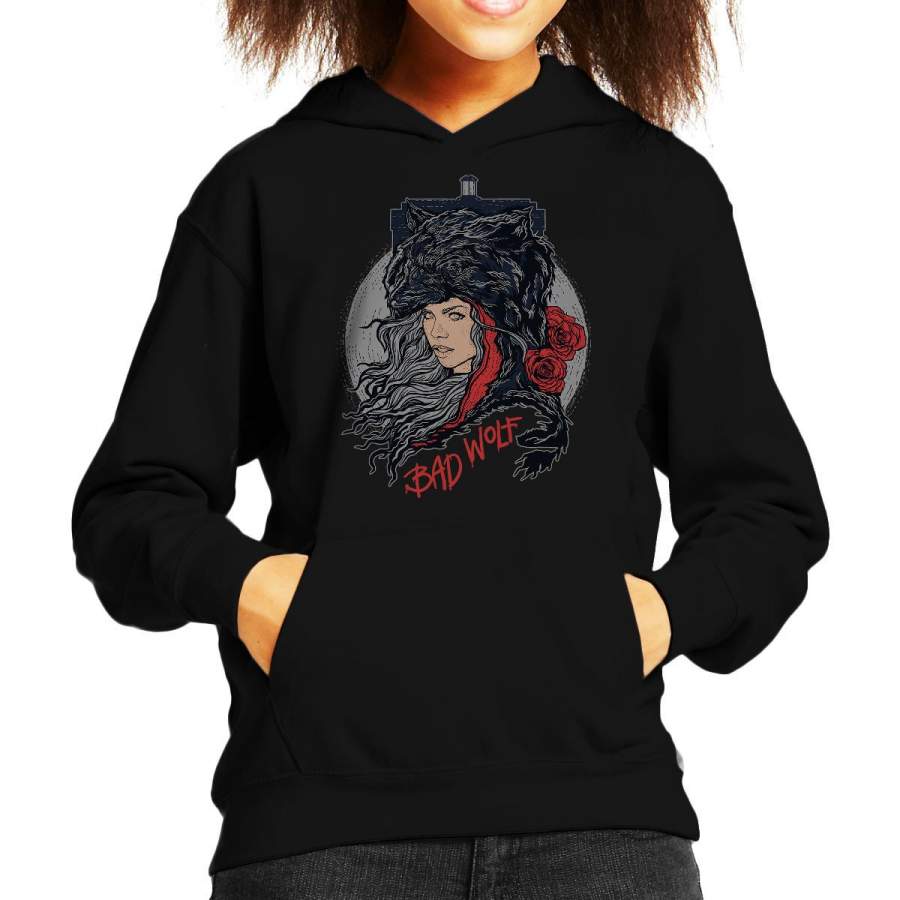 Bad Wolf Doctor Who Kid’s Hooded Sweatshirt