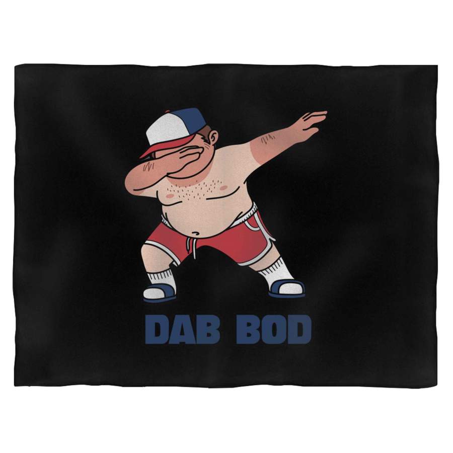 Dab Bod Kat Art Blanket