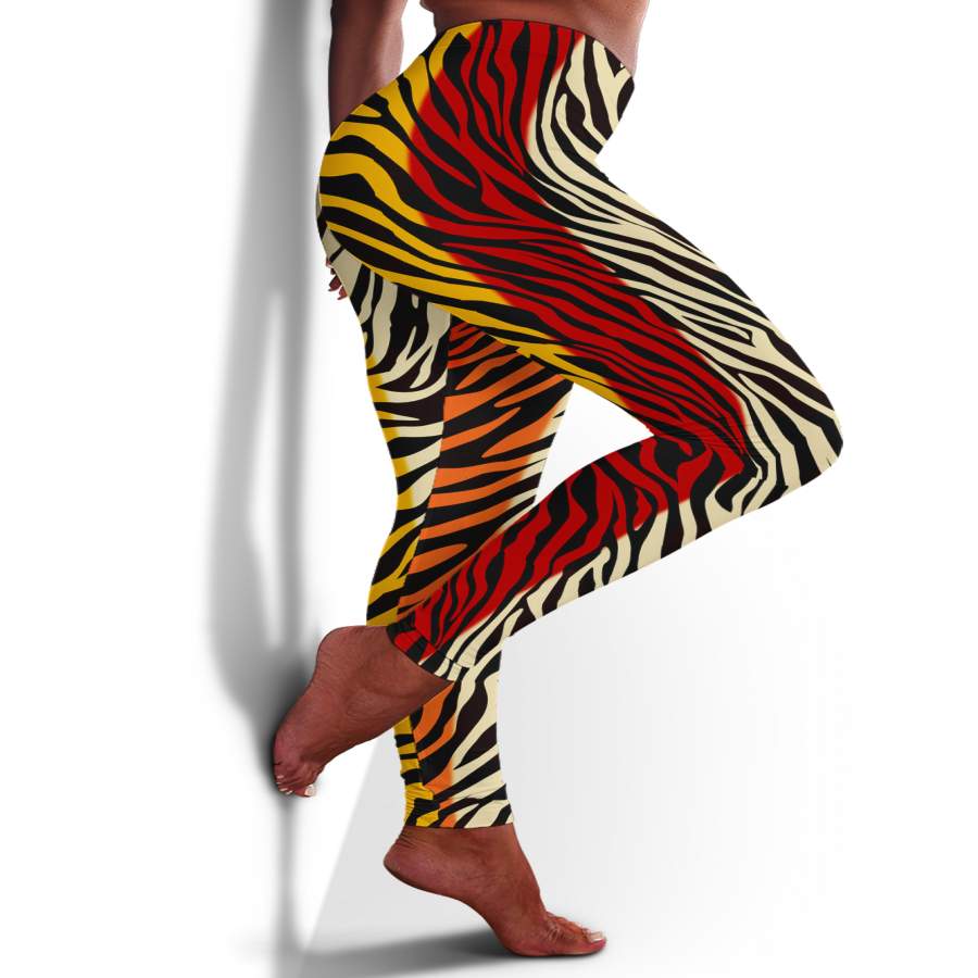 Basotho Leopard Skin 1 Leggings