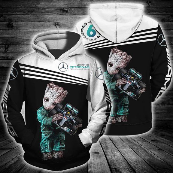 Mercedes Amg Petronas Pullover Hoodie