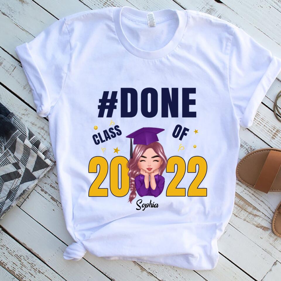 Personalized Graduation Girl Women Shirt, Best Gift For Friend – Trending Personalized