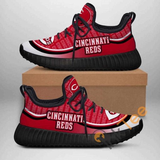 Cincinnati Reds No 362 Custom Shoes Personalized Name Yeezy Sneakers