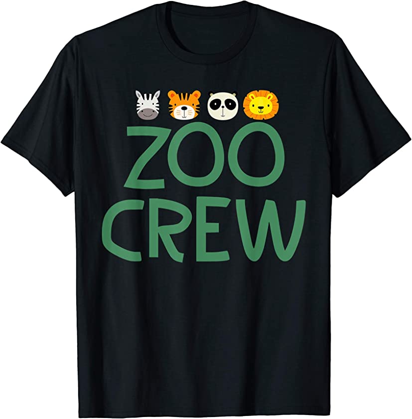 Zoo Crew Zookeeper Funny Zoologist Safari Animals T-Shirt