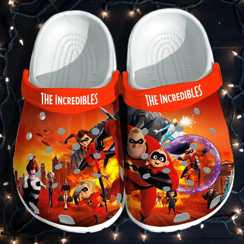 The Incredibles Crocs Clog Shoes