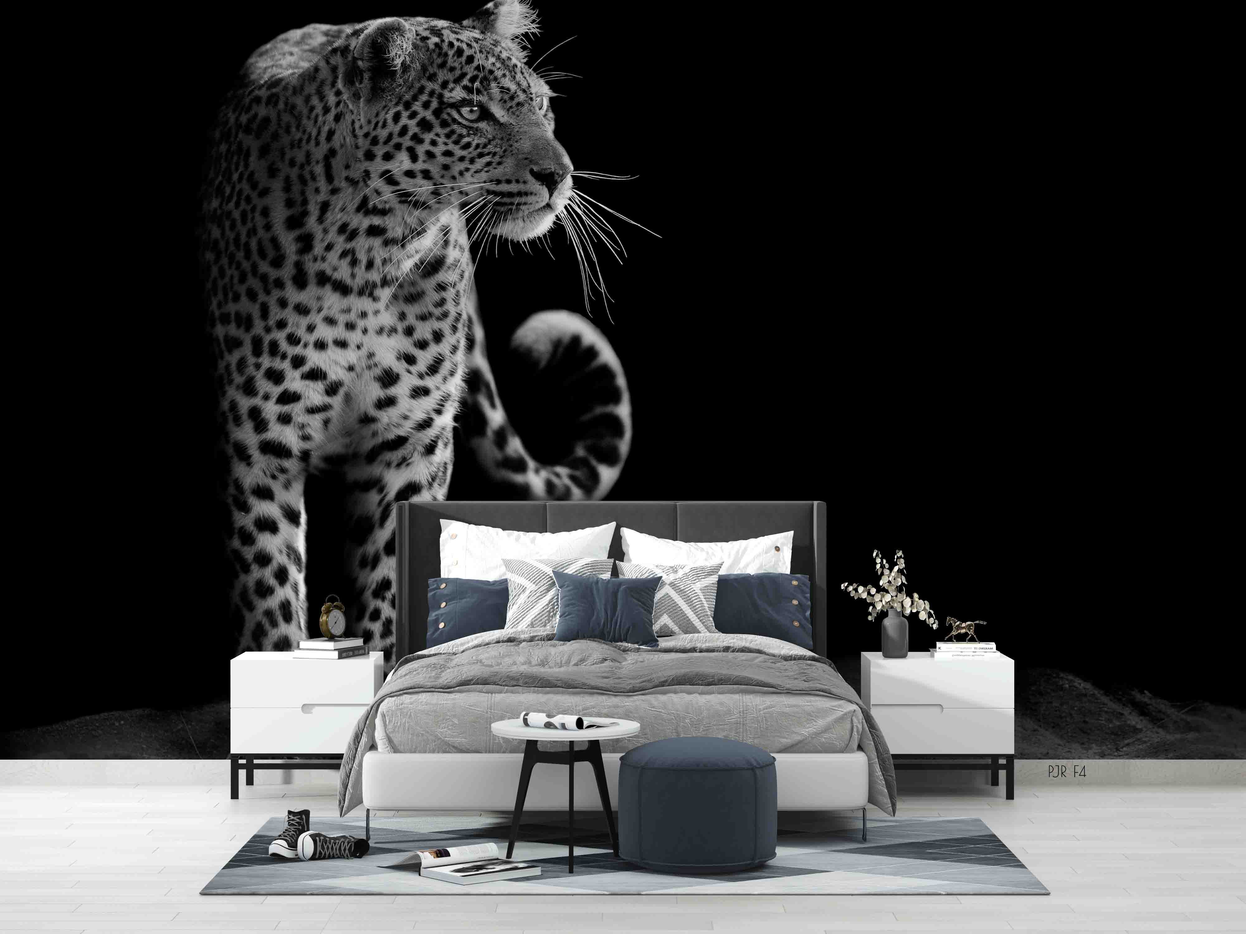 3D Nature Animal Cheetah Wall Mural Wallpaper Wj 5140