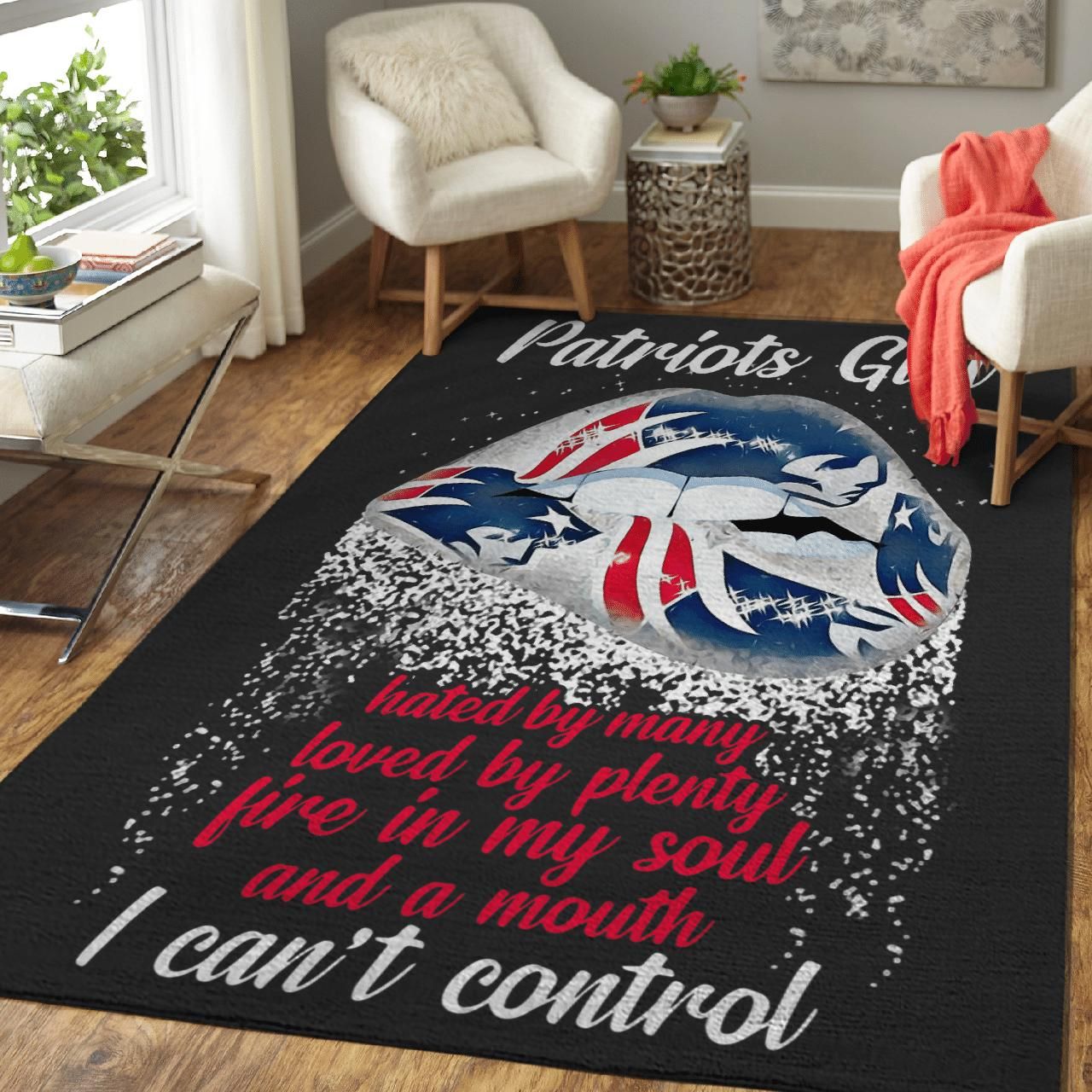 New England Patriots Patriots Girls Area Rug