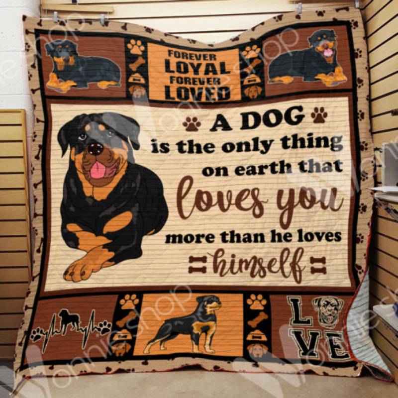 Rottweiler Dog Blanket OCT1701 68O51