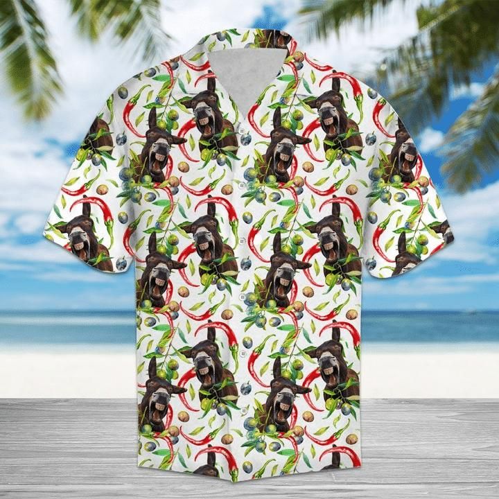 Donkey Aloha Hawaii Shirt Colorful Short Sleeve Summer Beach Casual For Men And Women Ha35575