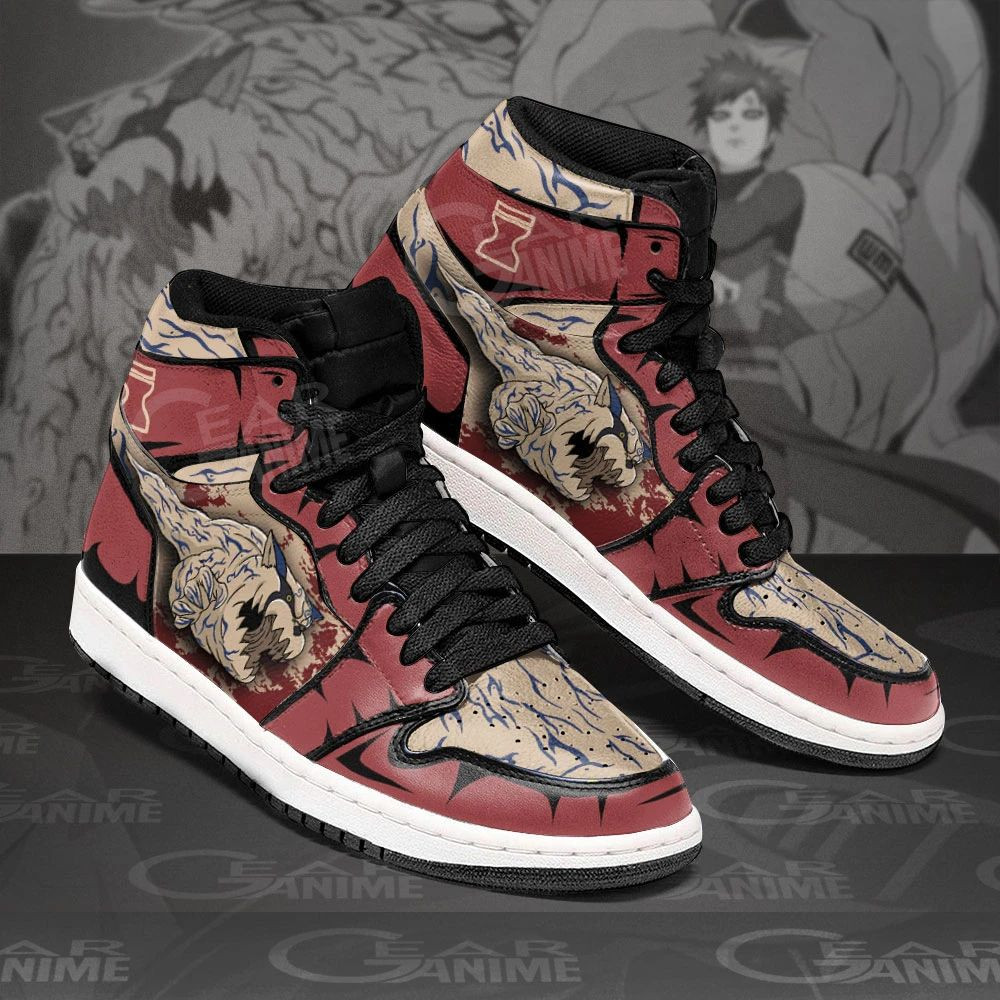Shukaku Tailed Beast Sneakers Naruto Custom Anime Shoes – VINNY ...