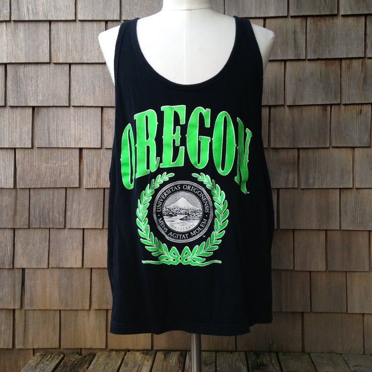 Vintage Des Ann Es 90 Oregon Ducks Muscle Tank Top Chemise Universit Shirt