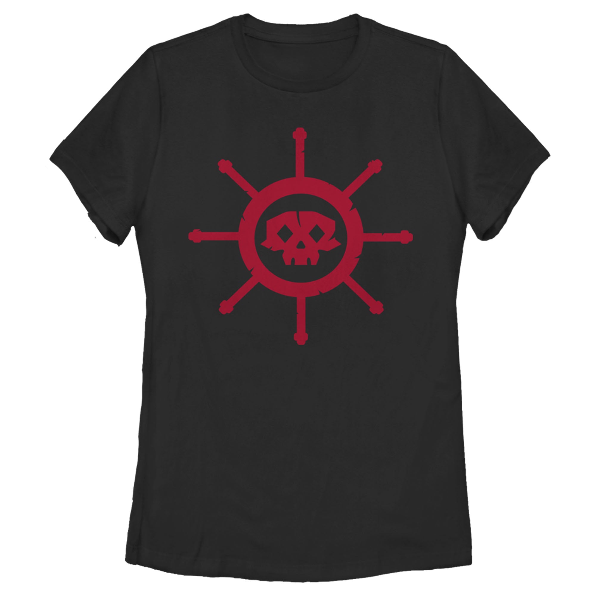 Sea Of Thieves Women’S The Helm And The Skull  T-Shirt