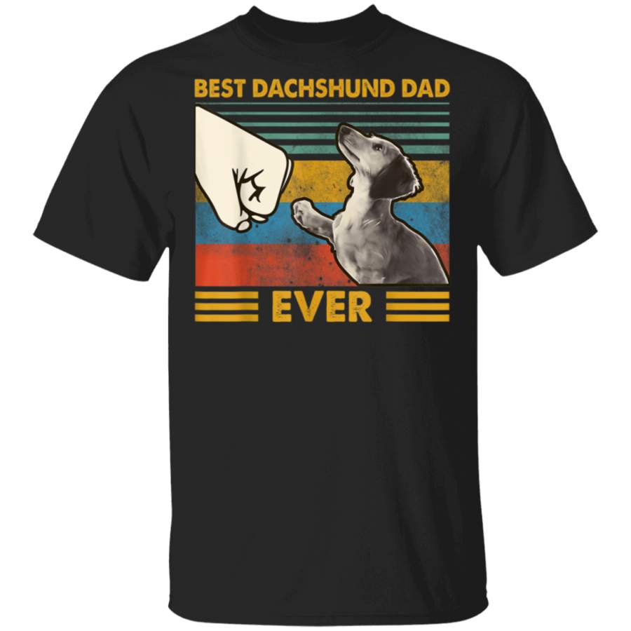 Best Dachshund Dad Ever I Love My Dachshund TShirt