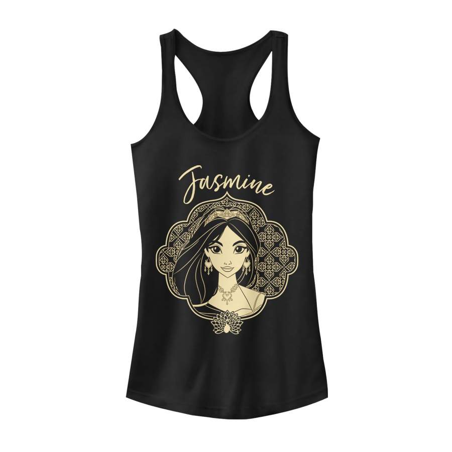 Aladdin Junior’s Jasmine Ornate Frame  Racerback Tank