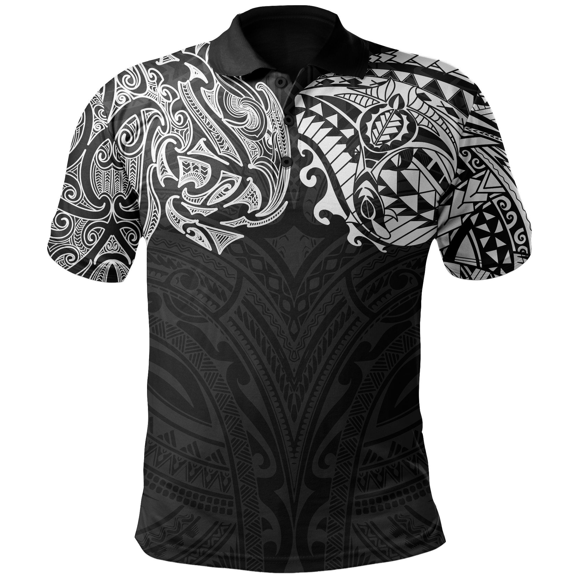 New Zealand Polo Shirt, Maori Polynesian Tattoo - TattoosCafe