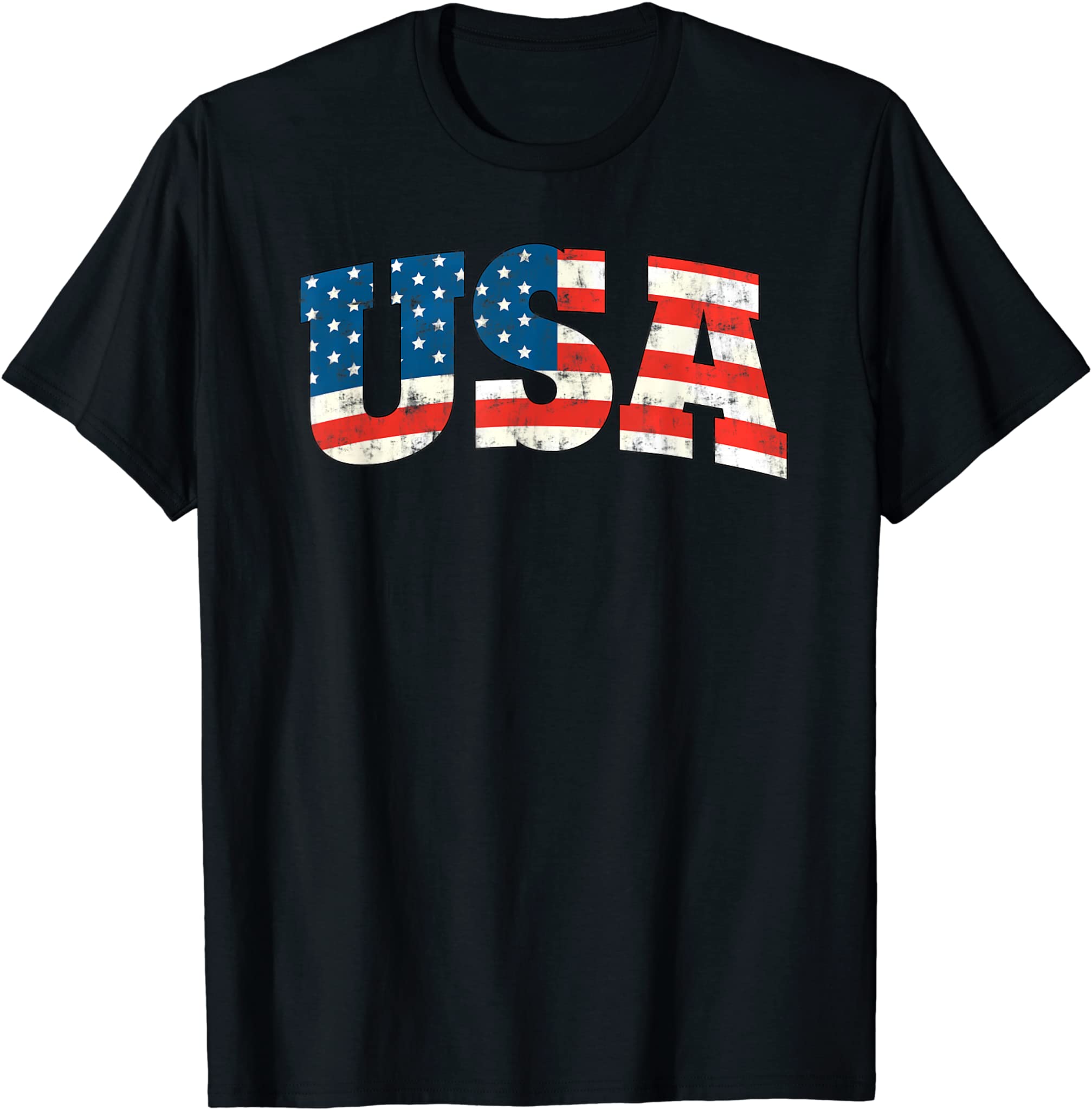 USA 4th Of July American Patriotic Flag T-Shirt