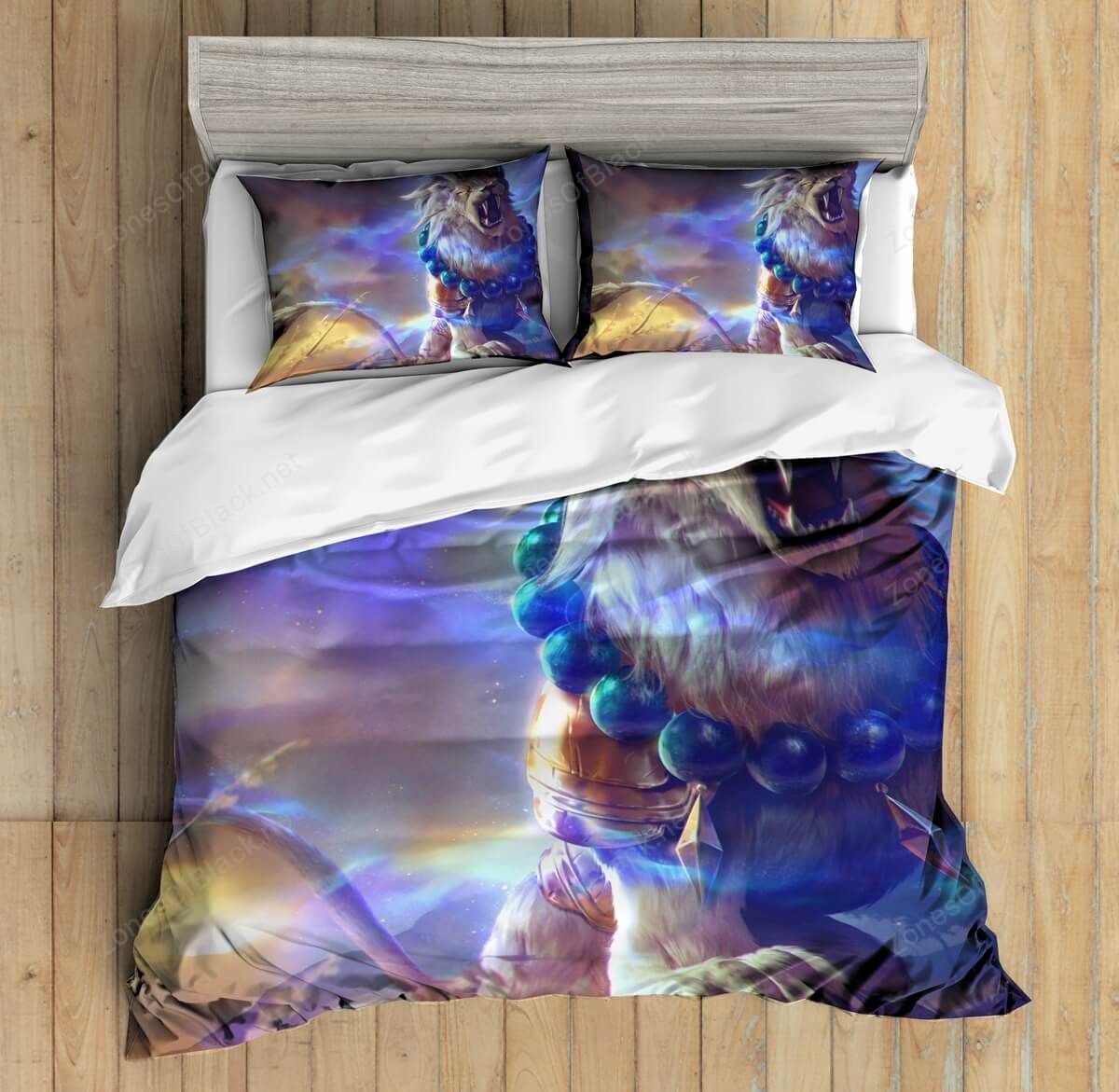 3D Colorful Lion Bedding Set Bedroom Decor