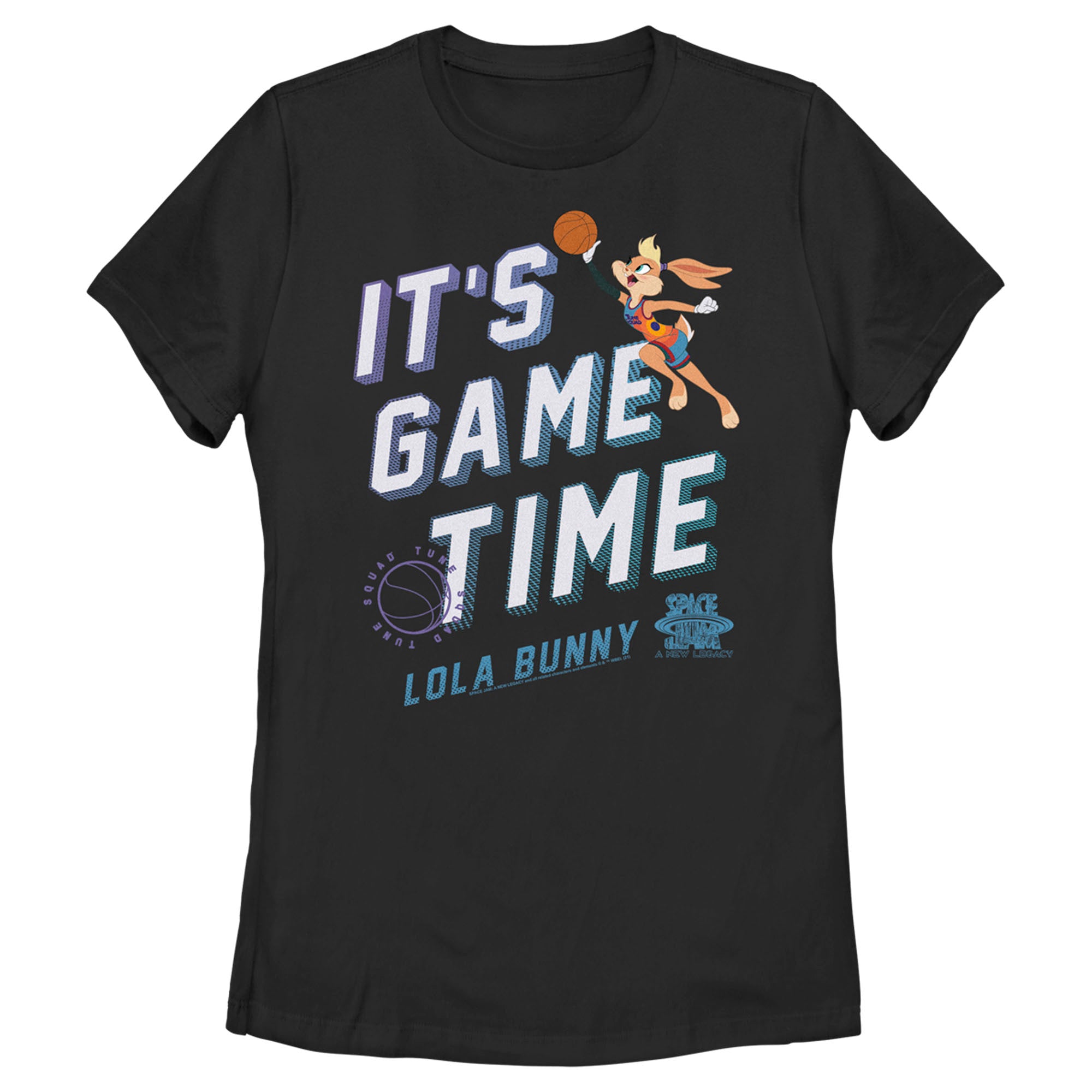 Space Jam: A New Legacy Women’S Lola Bunny It’S Game Time  T-Shirt