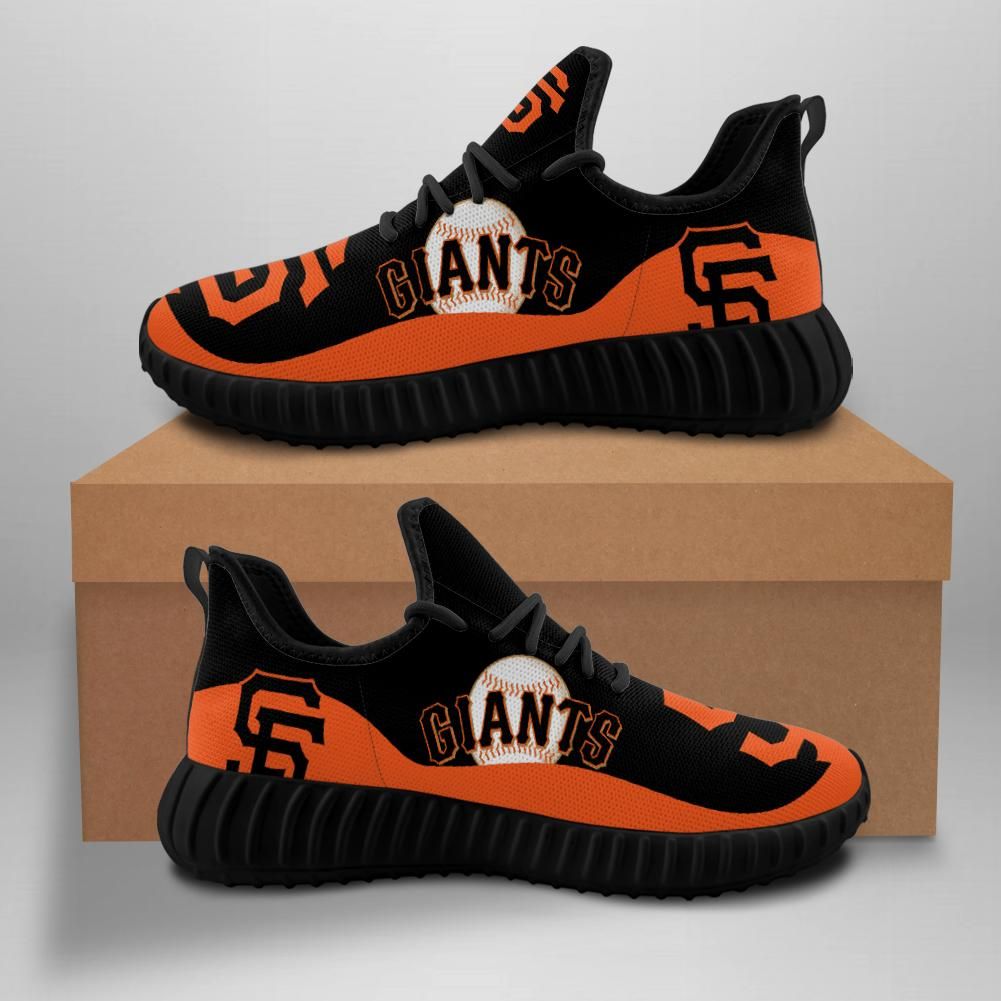 San Francisco Giants Unisex Sneakers New Sneakers Custom Shoes Baseball Yeezy Boost – Yeezy Shoes