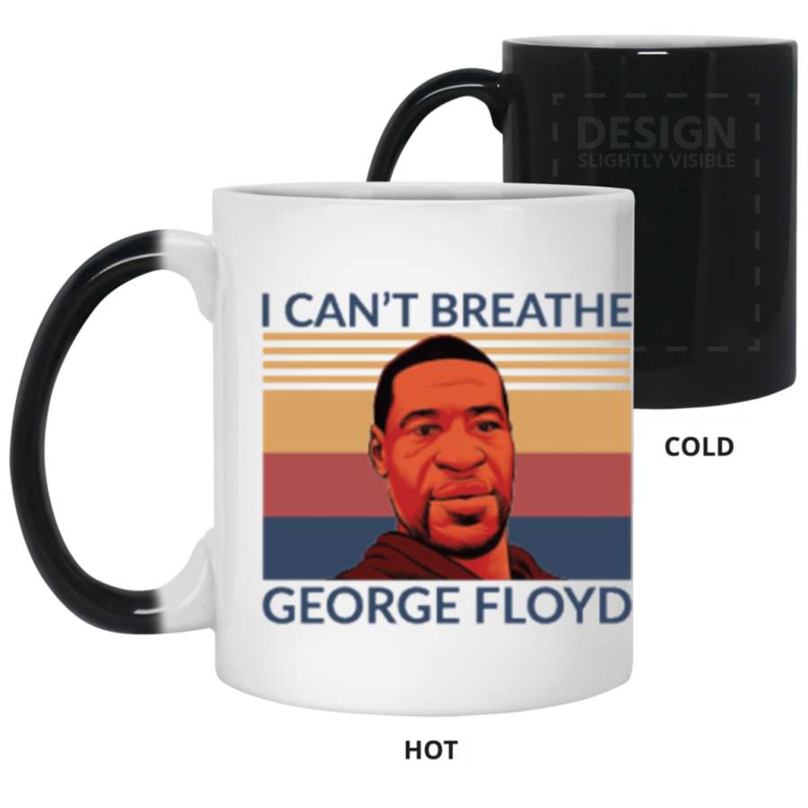 George Floyd Color Changing Mugs