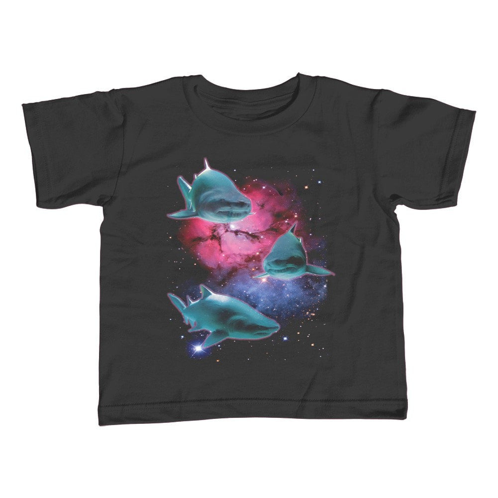 Boy’S Sharks In Space T-Shirt