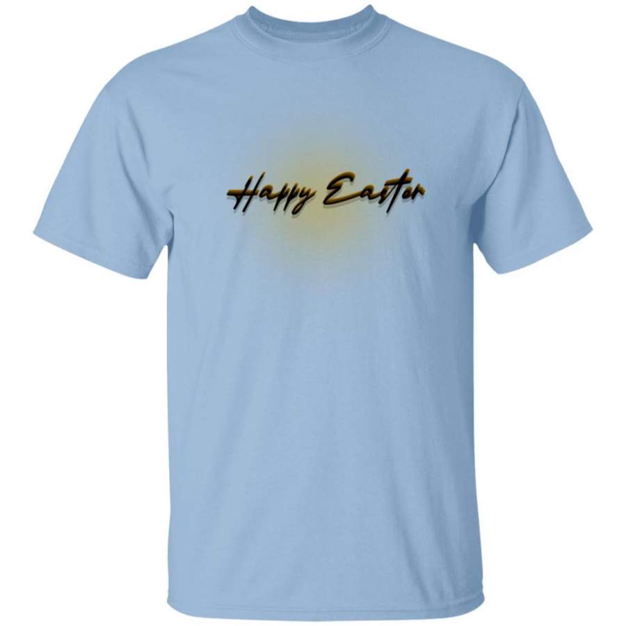 Cute Rabbit and Easter Eggs, Happy Easter T-Shirt