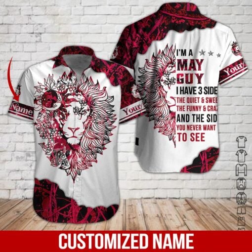 May Guy Custom Name Aloha Hawaii Shirts For Men Women Ha53265