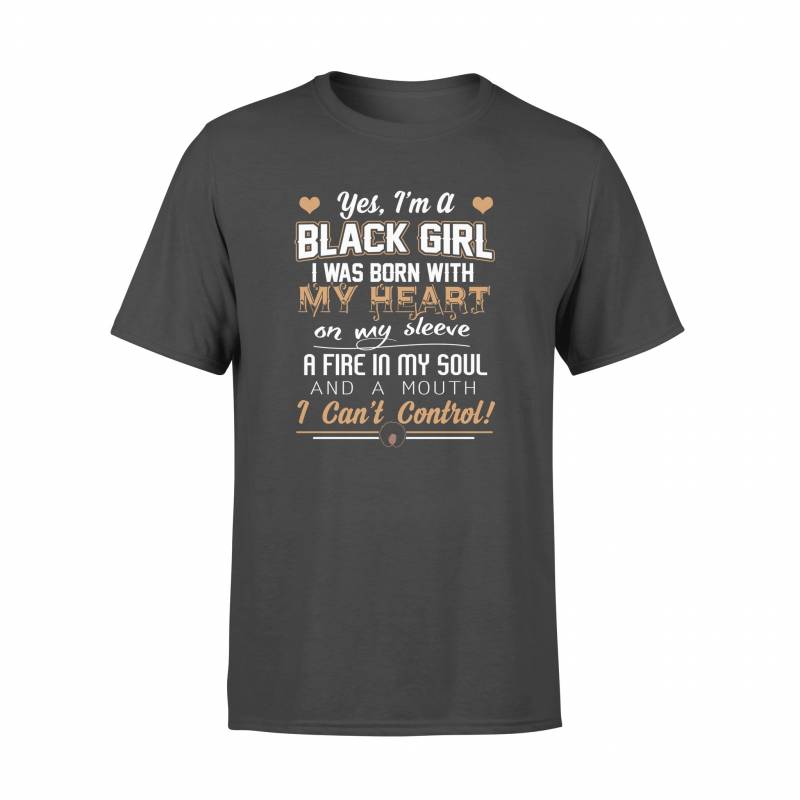 Yes i’m a black girl – Standard T-shirt