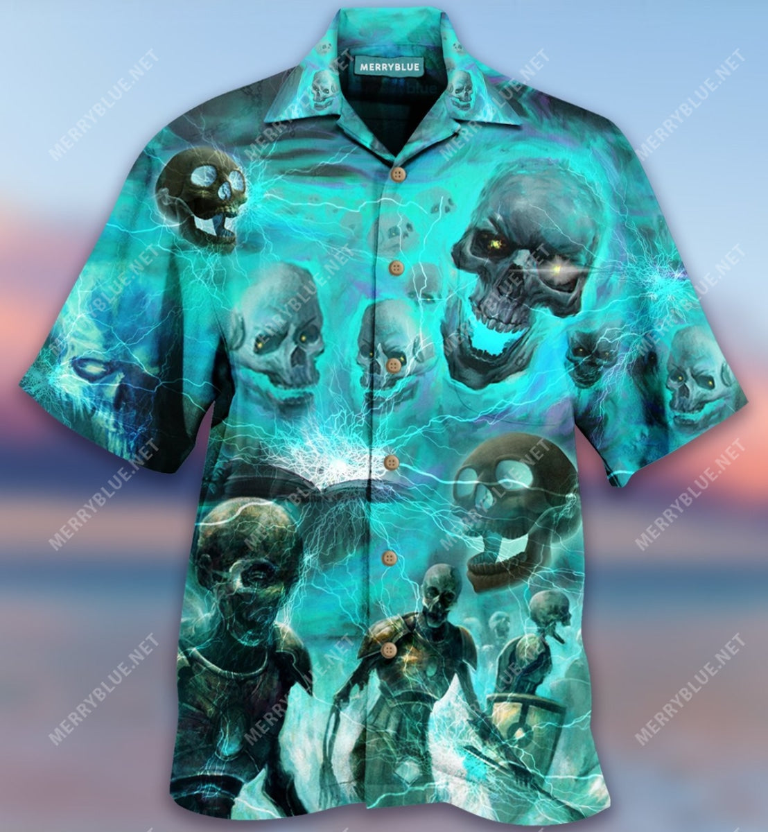 True Face Is The Skull Unisex Hawaii Shirt Ha98526