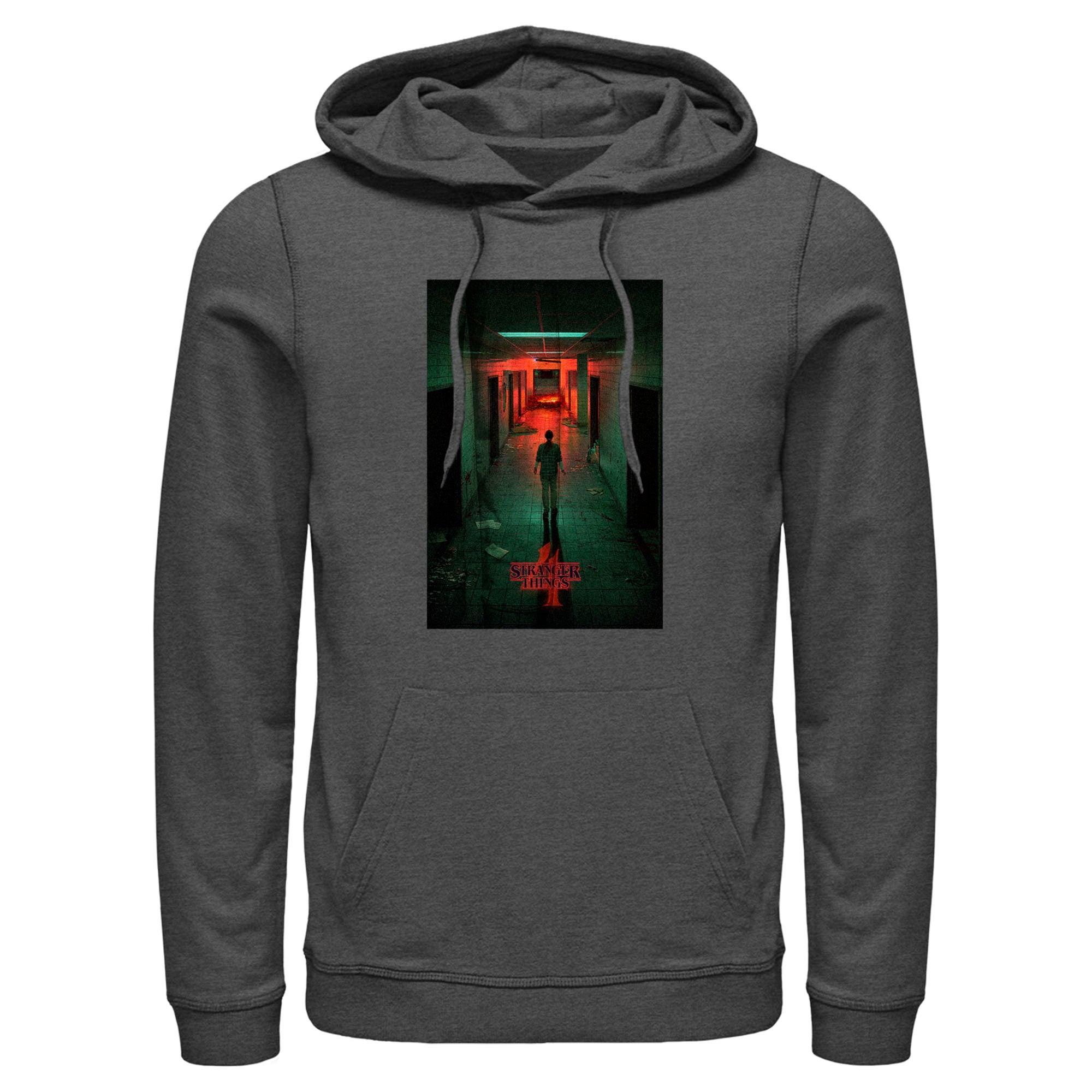 Men’S Stranger Things The Lab Rift Eleven Poster Pull Over Hoodie