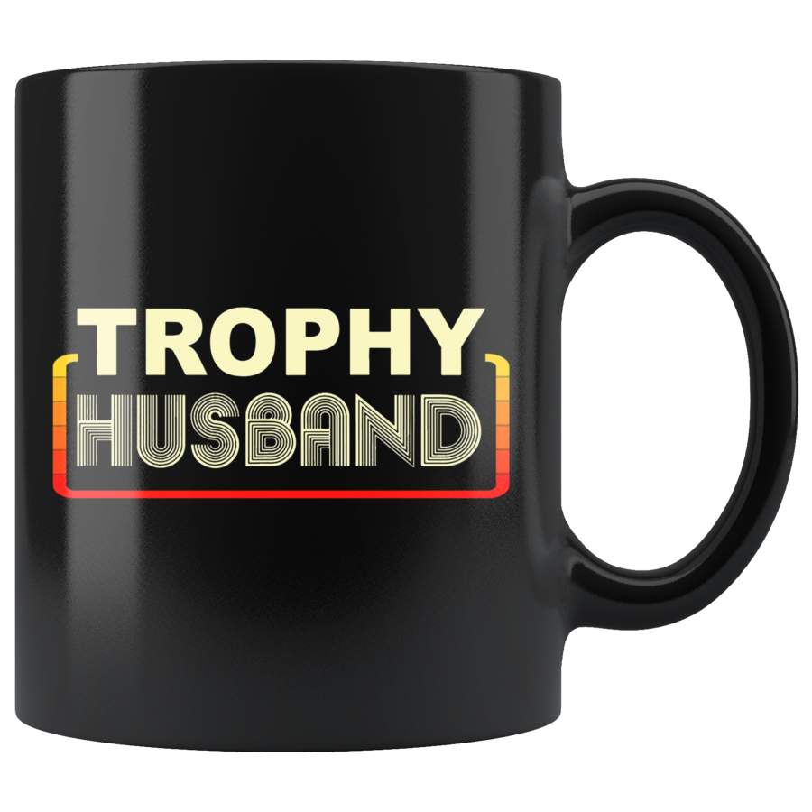 Trophy Husband Vintage Logo Mug TL