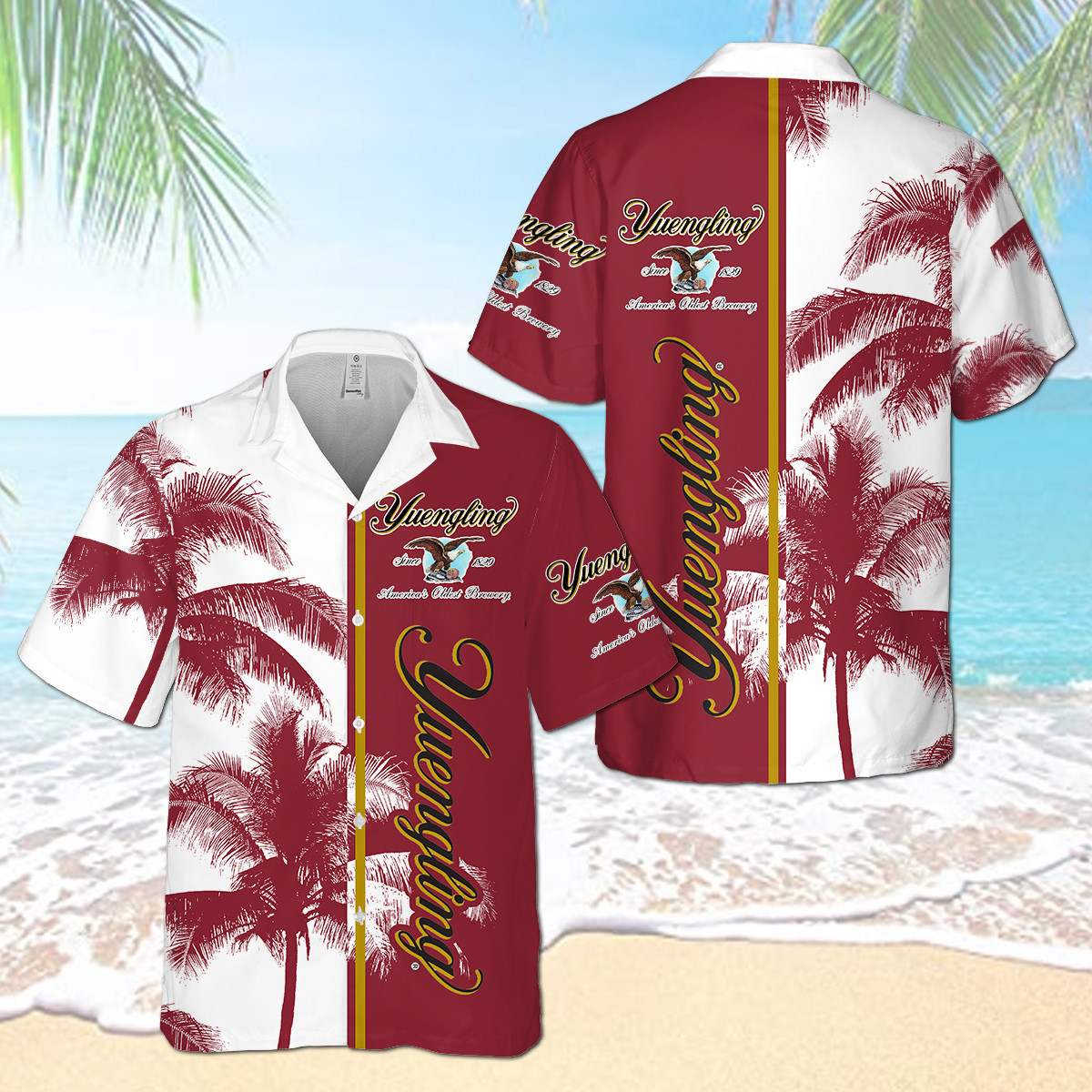 Yl Palm Hawaii Shirt Ha30812