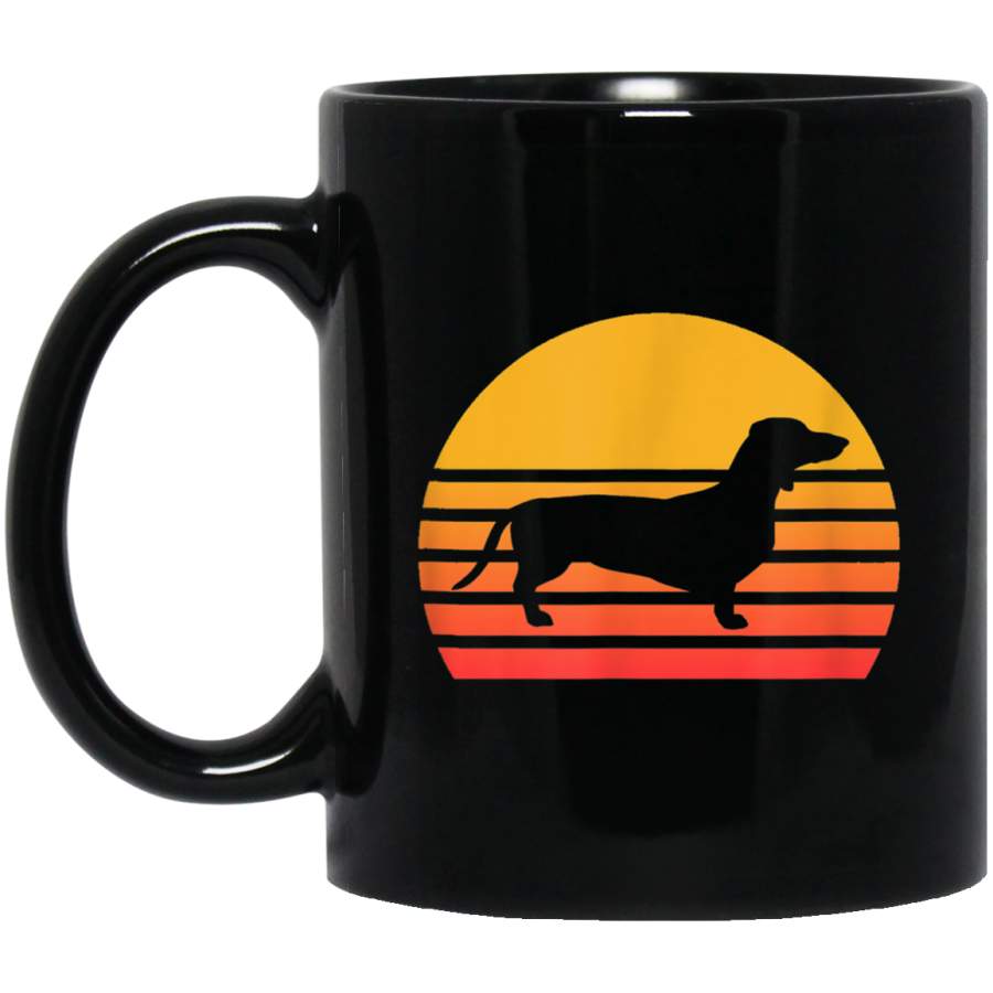 Dachshund Vintage Mug Wiener Dog Mom Sausage Dog Gift Mug