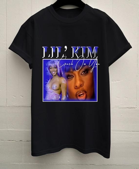 Lil Kim Hip Hop Rap Shirt Vegan Rock Band Shirt