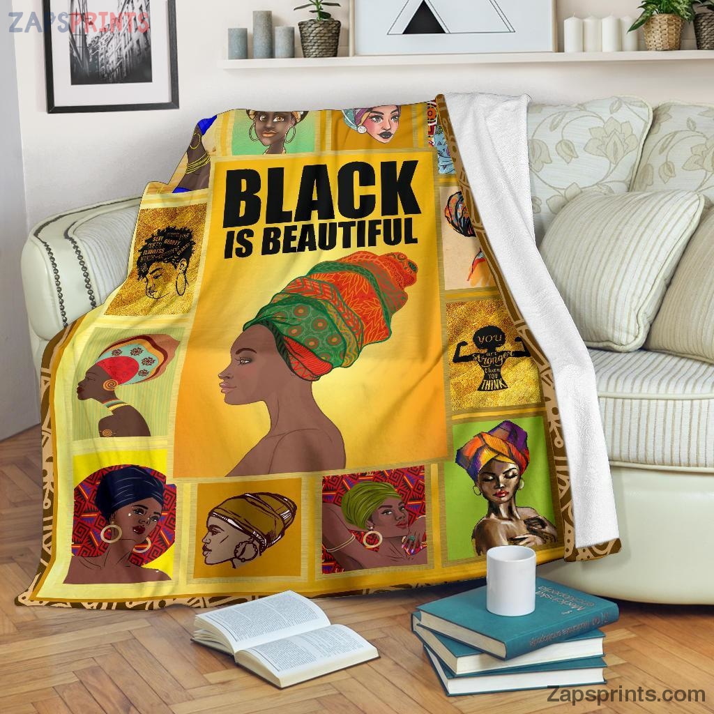 The Beauty Of African Culture – African American Ii Blanket – African Culture And Traditions Fleece Blanket