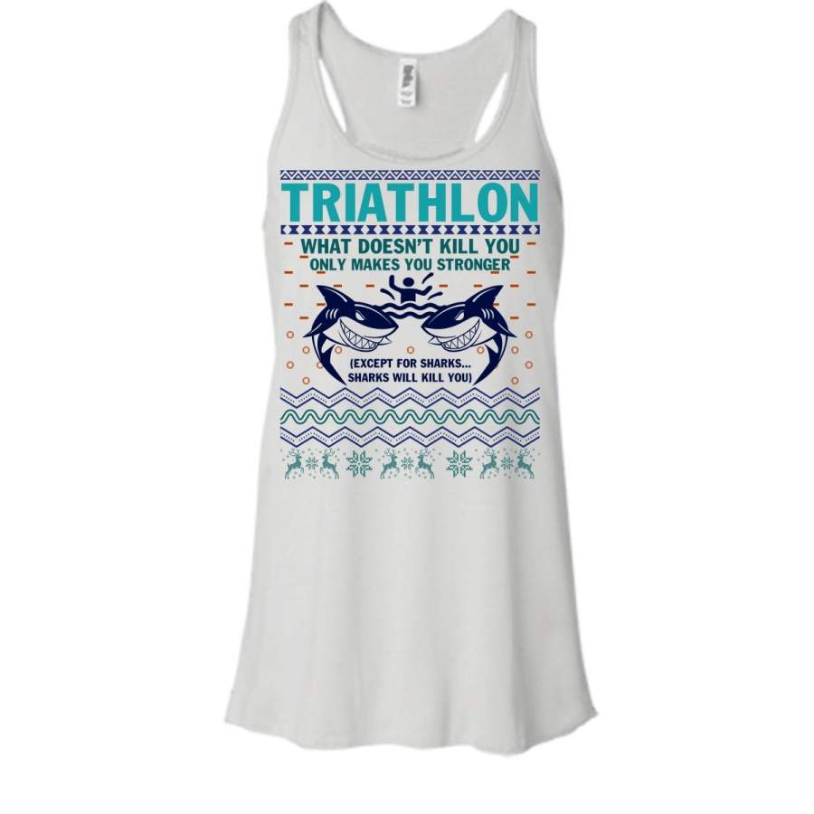 Triathlon T Shirt, Sharks Will Kill You T Shirt, Awesome t-shirts