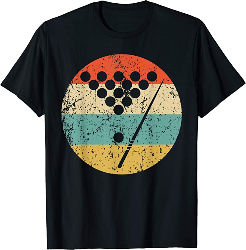 Billiards Shirt – Vintage Retro Pool T-Shirt