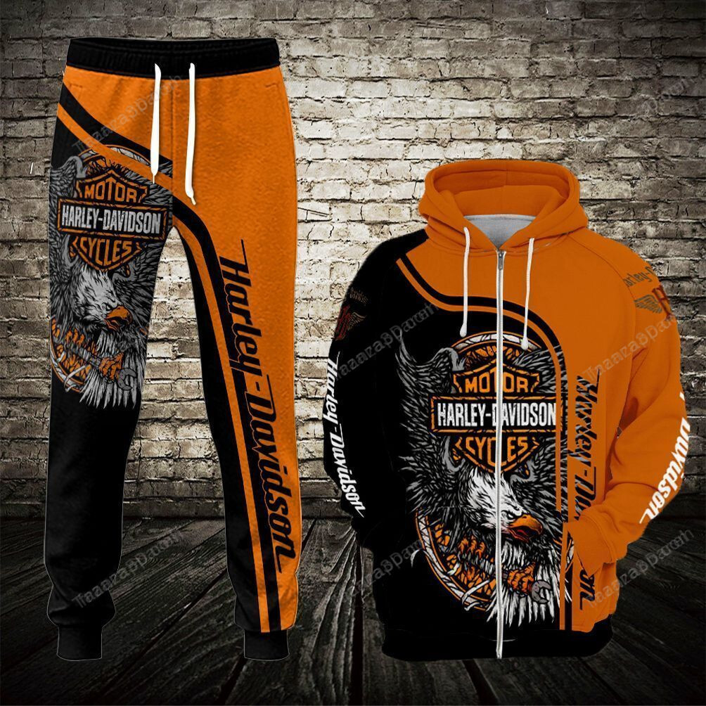 Harley Davidson Joggers/ Hoodie 010