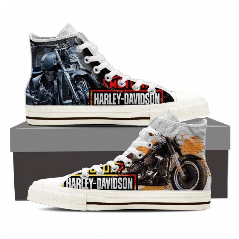 Harley Davidson Ladies High Top Sneakers