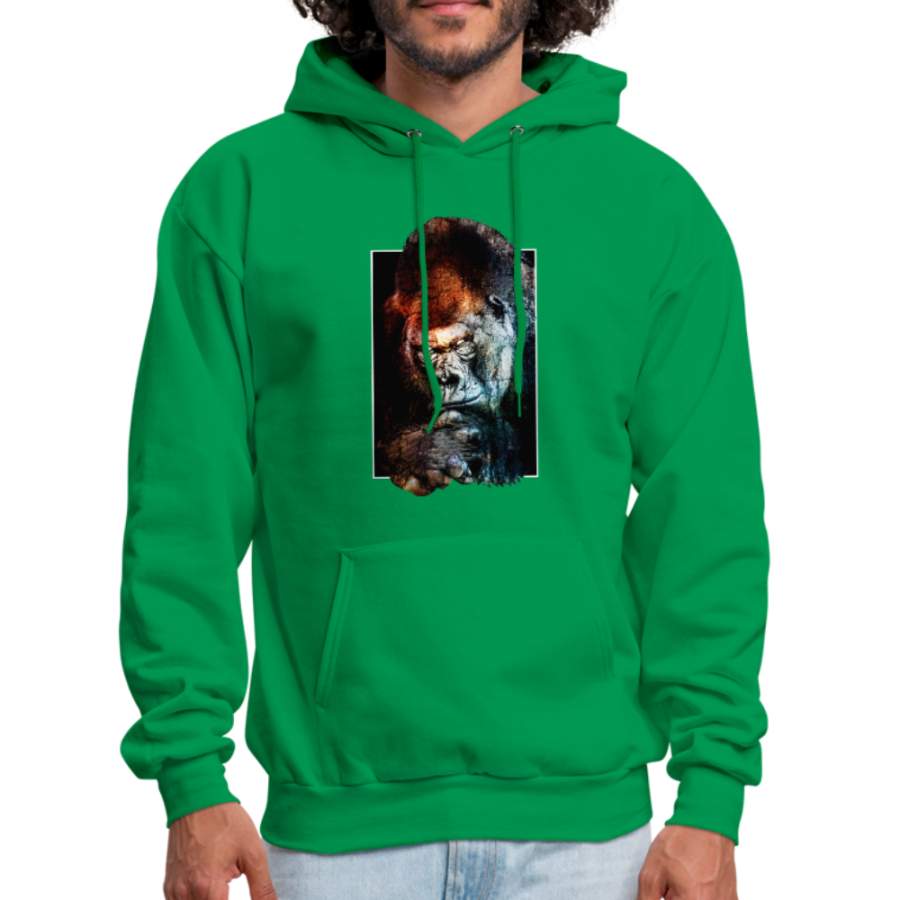 Thinking gorilla hoodie – Animal Face Hoodie