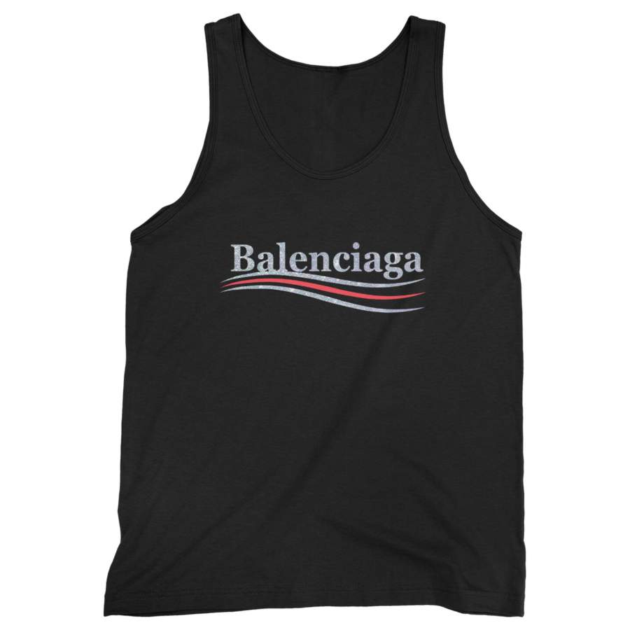 Balenciaga Bling Bling Stripes Man’s Tank Top