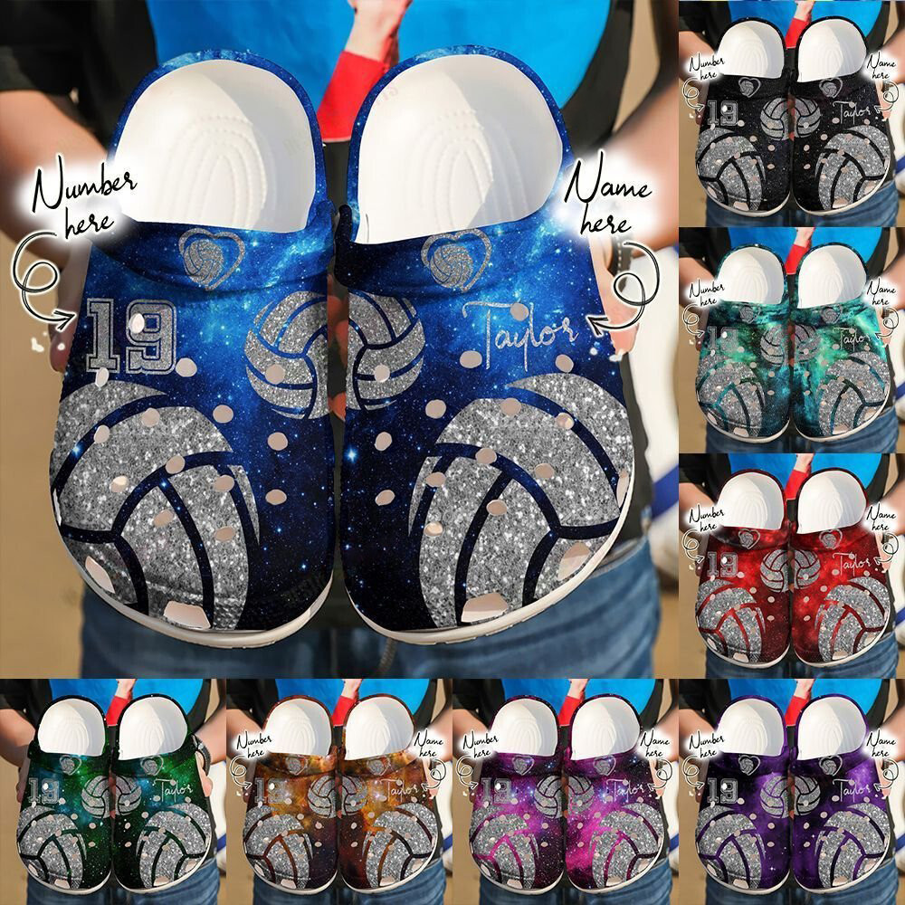 Volleyball Clogs â Personalized Volleyball Lovers Clogs Shoes